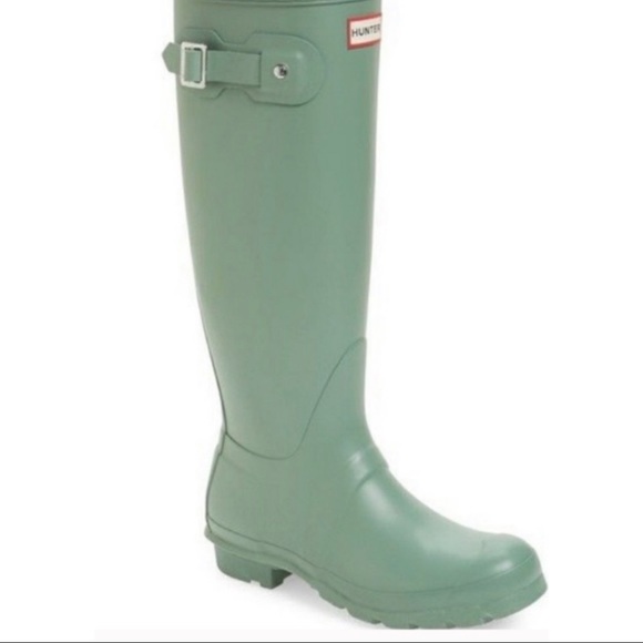 Hunter Shoes - Hunter Tall Succulent Green Boots